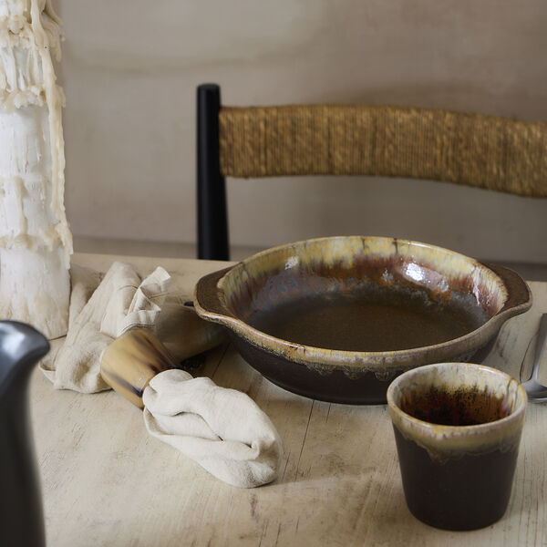 Poterie Sk&aring;l &Oslash; 25 cm, mokka, Costa Nova