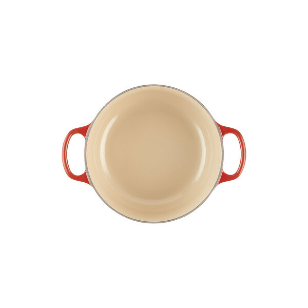 Signature rund st&oslash;bejernsgryde &Oslash; 20 cm, cerise, Le Creuset