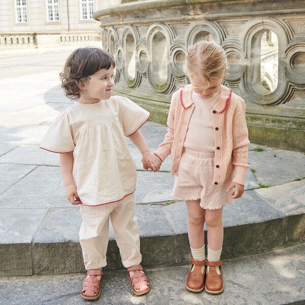 Pointelle Heart Shorts, Copenhagen Colors Organics