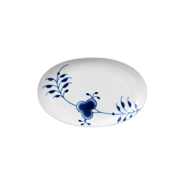 Blå Mega Riflet asiet 23,5 cm Blå Mega Riflet asiet 23,5 cm, Royal Copenhagen