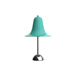 Pantop bordlampe, light teal, Verpan