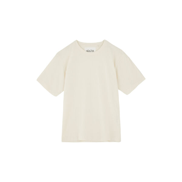 Classic Circular Tee, pure ecru, Aiayu