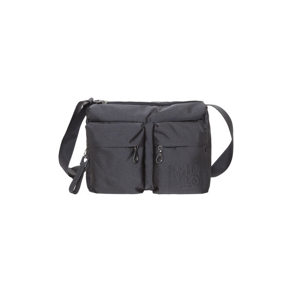 MD20 Crossbody Bag, steel, Mandarina Duck