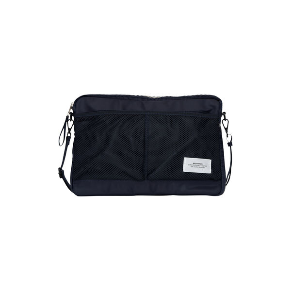 Computer bag, navy blue, AY Studios