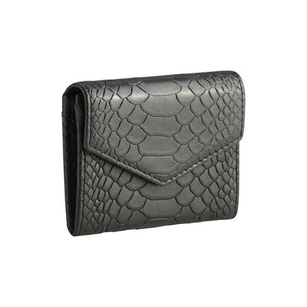 Megan Wallet, snake black, Markberg