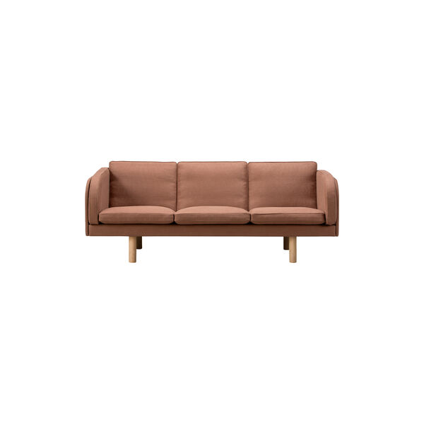 JG 3-pers. sofa, Grand Linen 4803/lysolieret eg, Fredericia Furniture