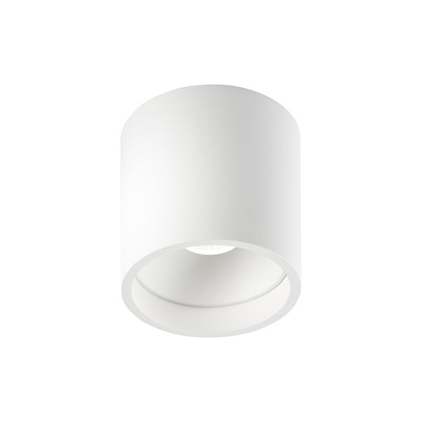 SOLO 1 ROUND loftlampe, hvid SOLO 1 ROUND loftlampe, hvid, LIGHT-POINT
