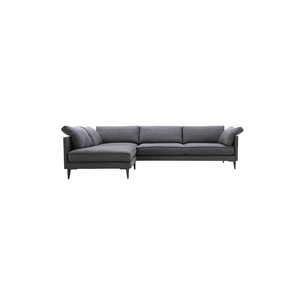 EJ 294 chaiselong sofa, mørkegrå, Fredericia Furniture