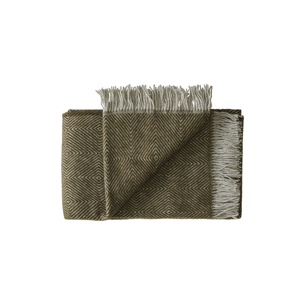 Liv&oslash; plaid, 02109 seaweed, Silkeborg Uldspinderi