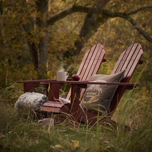 Catskills Logo Pillow Cover, stone/lt beige, Lexington
