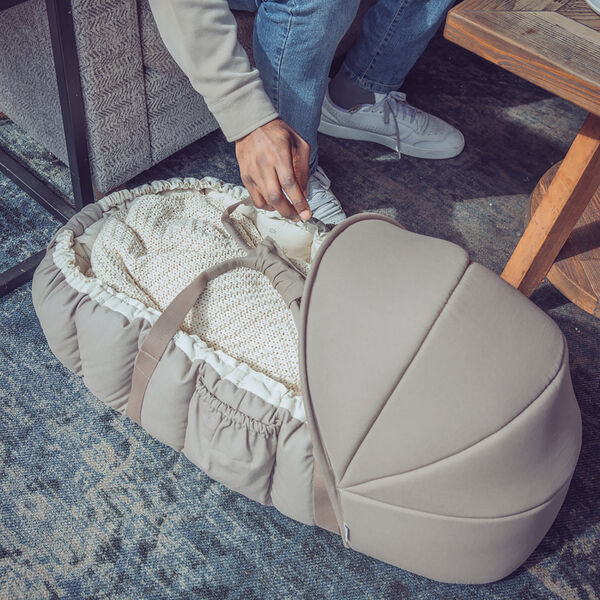 Kaleche til 3-i-1 babynest, jetty beige, Sebra