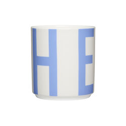 XL Vintage ABC kop, sky blue, Design Letters