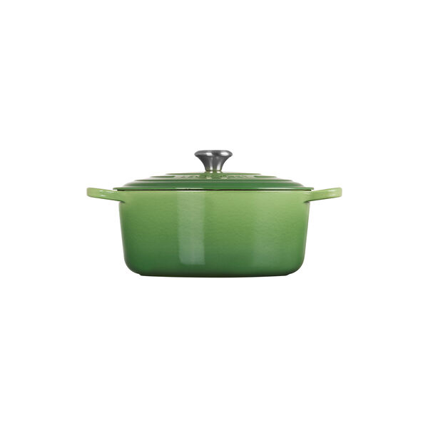 Signature rund st&oslash;bejernsgryde &Oslash; 28 cm, bamboo green, Le Creuset
