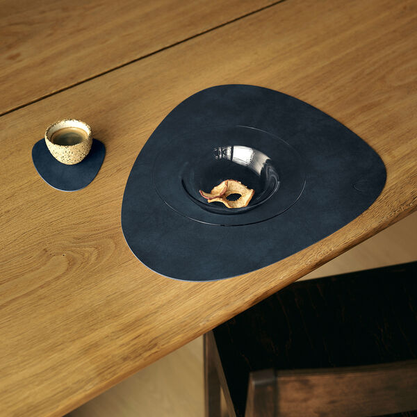 Nupo d&aelig;kkeserviet Curve L, midnight blue, LIND DNA