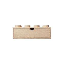 LEGO® 2x4 opbevaringskasse, sæbebehandlet eg, Room Copenhagen