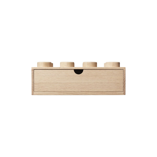 LEGO® 2x4 opbevaringskasse, sæbebehandlet eg LEGO® 2x4 opbevaringskasse, sæbebehandlet eg, Room Copenhagen