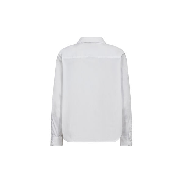 PD-Nyla Poplin Button Down Shirt, optical white, Pieszak