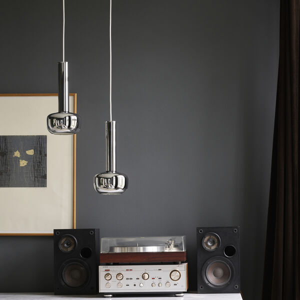 VL 56 pendel, high-gloss chrome-plated, Louis Poulsen