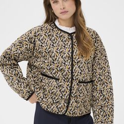 OzetteSZ Jacket, tannin blurry animal, Saint Tropez