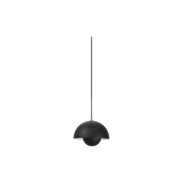 Flowerpot VP1 Pendant, matt black Flowerpot VP1 Pendant, matt black, &Tradition