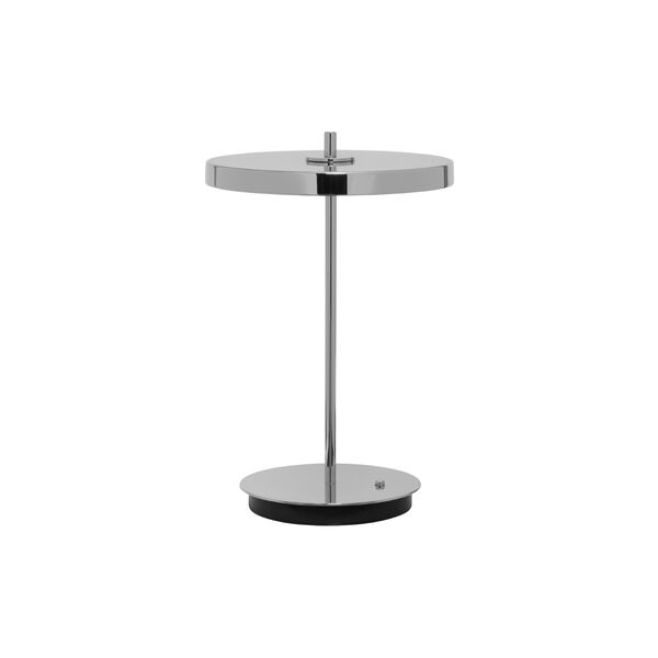 Asteria Move Monochrome Portable Lamp, polished steel, UMAGE