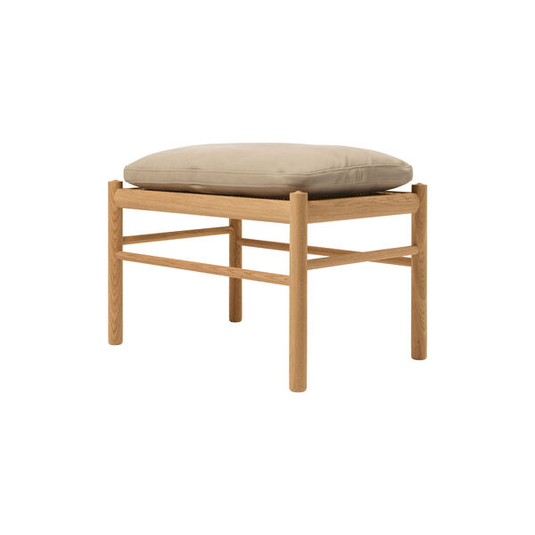 OW149F Footstool, Marble 20366, Carl Hansen & Søn