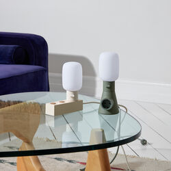 Plug-in Lamp, pearl Plug-in Lamp, pearl, Pedestal