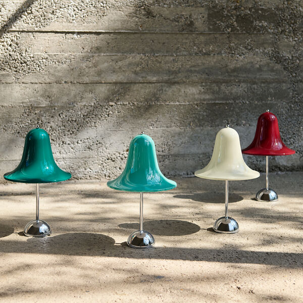 Pantop Portable bordlampe, light teal, Verpan