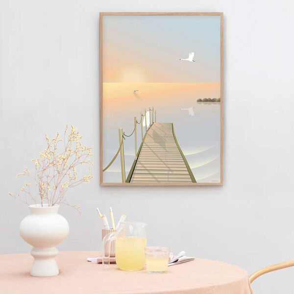 BATHING BRIDGE plakat, ViSSEVASSE