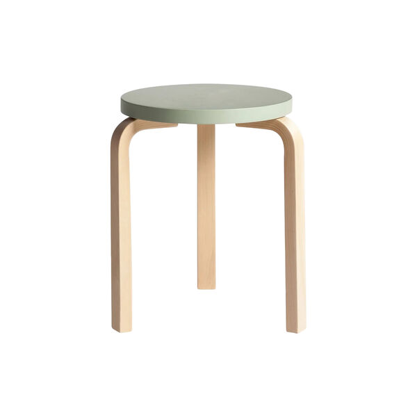Stool 60, green, Artek