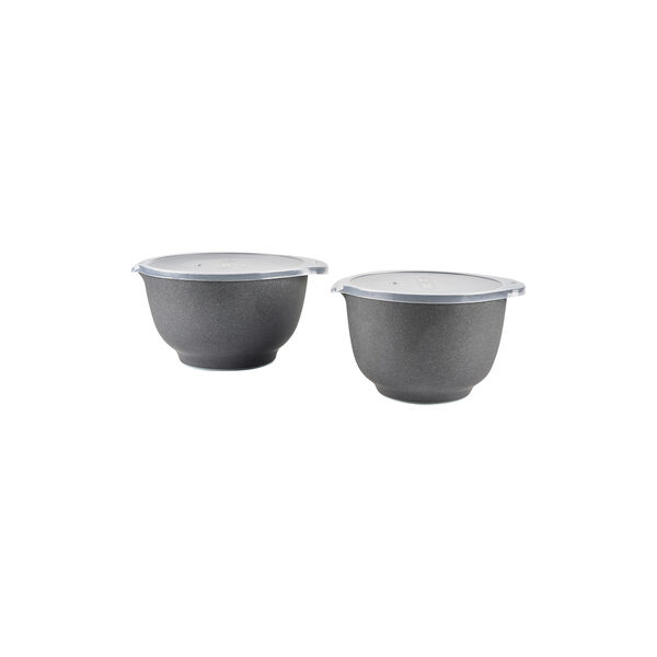 Margrethe-sæt 4 dele, pebble sort, Rosti