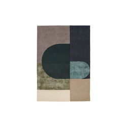 Vilja gulvt&aelig;ppe, green, Linie Design