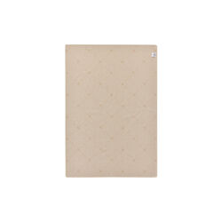 Icons Baby Signature Star Recycled Wool Throw, beige/white, Lexington