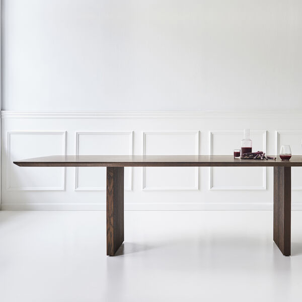 TEN TABLE, smoked oak TEN TABLE, smoked oak, DK3