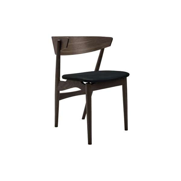 Sibast No 7 spisestol, dark oiled oak/black, Sibast Furniture