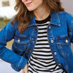 NatanyaPW Pullover, natural stripe, Part Two