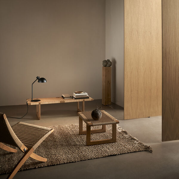 BM0489S Table Bench bord, olieret eg/natur, Carl Hansen & S&oslash;n
