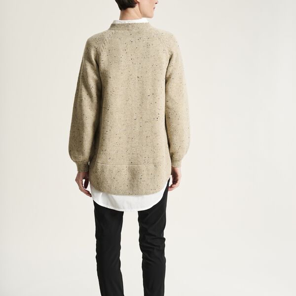 Shinabi cardigan med knapper, stone w sprinkles, BITTE KAI RAND