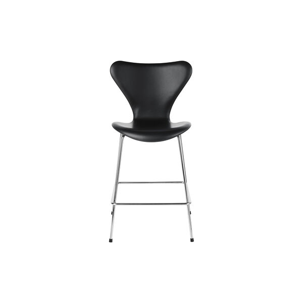 Serie 7&trade; 3187 fuldpolstret barstol, Essential sort, Fritz Hansen