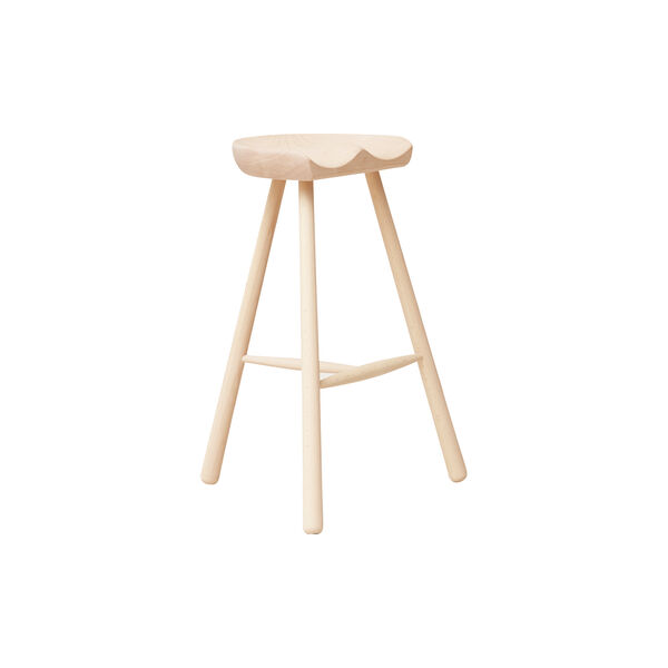 Shoemaker Chair&trade; no. 49, white oiled beech, Form & Refine