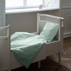 SUPIMA PERCALE baby- og juniorsengetøj, glass green, Georg Jensen Damask