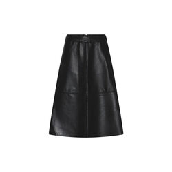 SoftiBBIreni leather skirt, black, Bruuns Bazaar