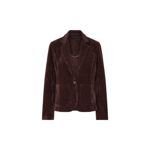 Blazer Ribbed | Cocoa Brown | Blazer, Micha