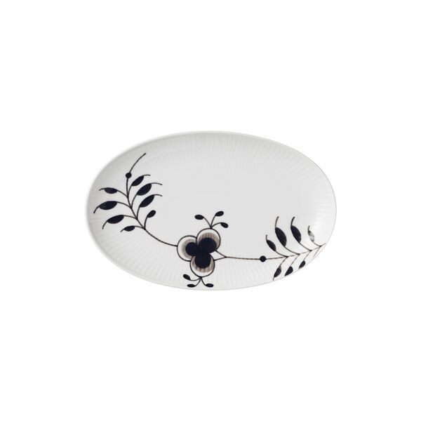 Sort Mega Riflet asiet 23,5 cm Sort Mega Riflet asiet 23,5 cm, Royal Copenhagen