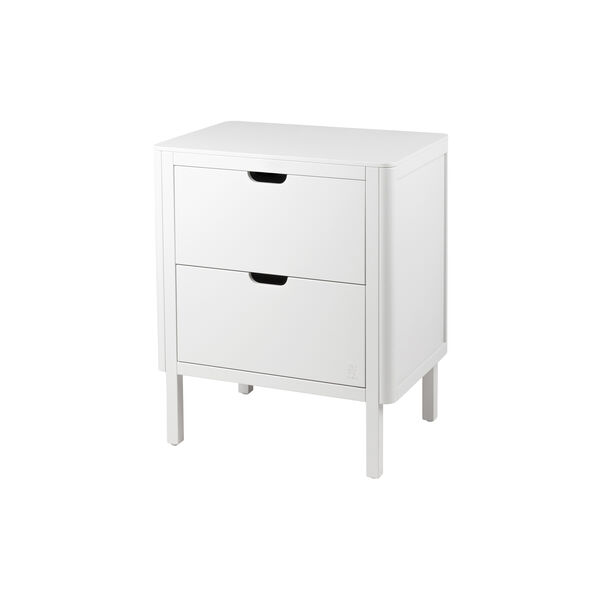 Sebra puslebordet med skuffer, classic white, Sebra