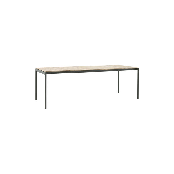 Ville AV26 Outdoor Dining Table, bronze green, &Tradition