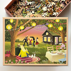 Garden Party puslespil 1000 brikker, ViSSEVASSE