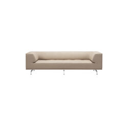 4511 Delphi 3 pers. sofa, keiga 242/aluminium, Fredericia Furniture