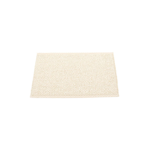 Svea gulvløber, white metallic/white Svea gulvløber, white metallic/white, Pappelina