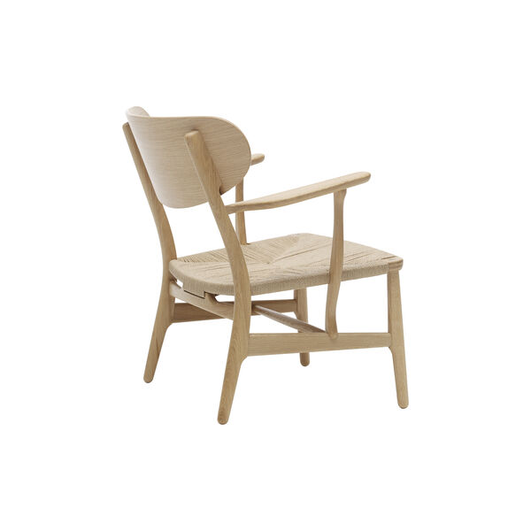 CH22 loungestol, olieret eg/natur CH22 loungestol, olieret eg/natur, Carl Hansen & Søn